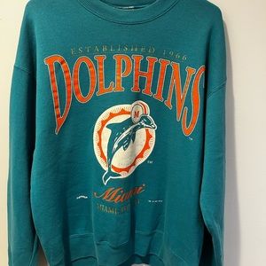 Vintage 90s dolphins crew neck